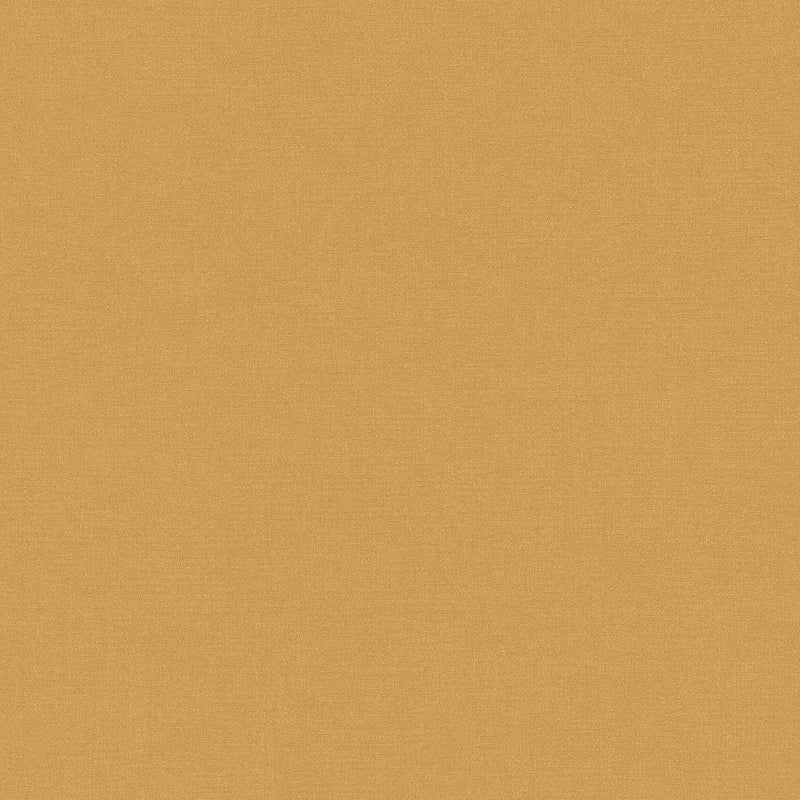 Monochrome matt textured wallpaper in yellow, 1376731 AS Creation