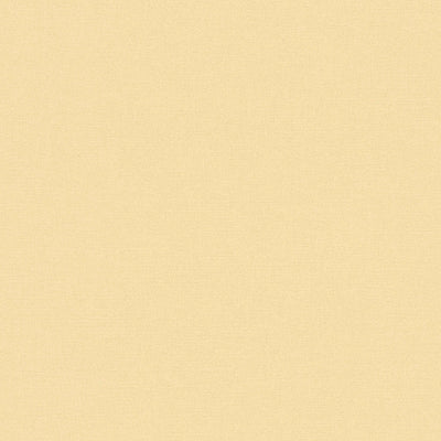 Ühevärviline matt tekstuuriga kollane tapeet, 1376733 AS Creation