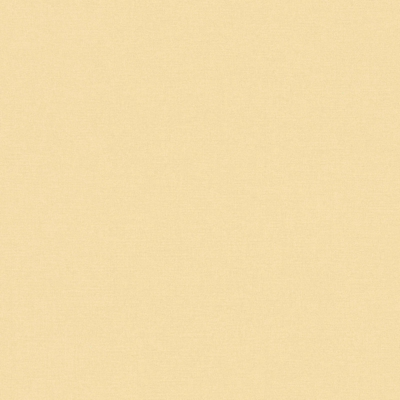 Однотонные матовые фактурные обои желтого цвета, 1376733 AS Creation