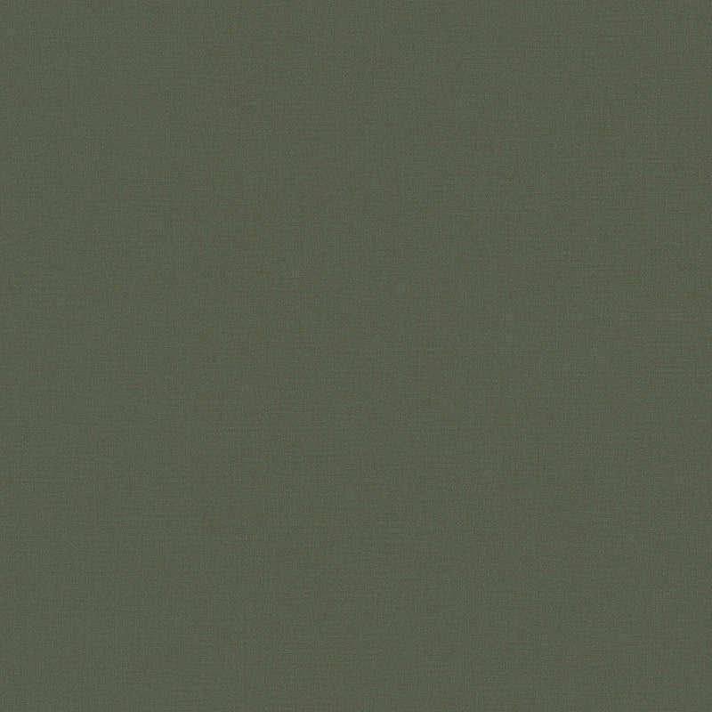 Solid matt textured wallpaper in dark green, 1376727 AS Creation