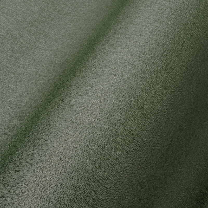 Solid matt textured wallpaper in dark green, 1376727 AS Creation