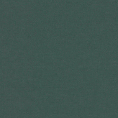 Solid matt textured wallpaper in dark green, 1376730 AS Creation