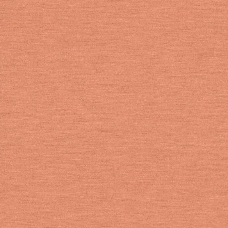 Monochrome matt wallpaper in shades of orange, 1373475 AS Creation