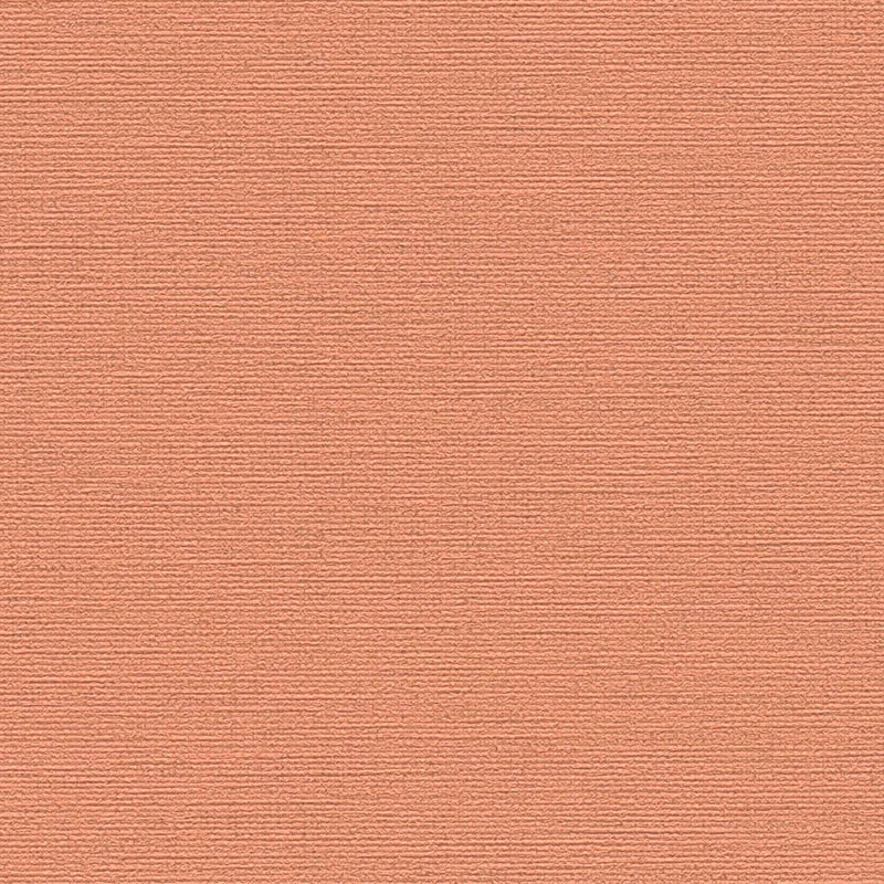 Monochrome matt wallpaper in shades of orange, 1373475 AS Creation