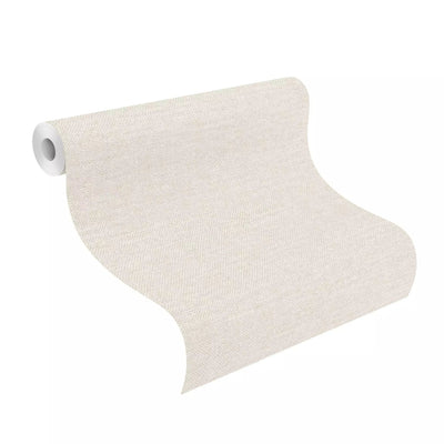 Yksivärinen mattatapetti RASCH, beige, 1141467 RASCH