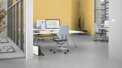 Monochrome matt wallpaper RASCH, yellow, 1141603 RASCH