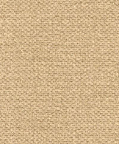 Monochrome matt wallpaper RASCH, yellow-brown, 1141553 RASCH