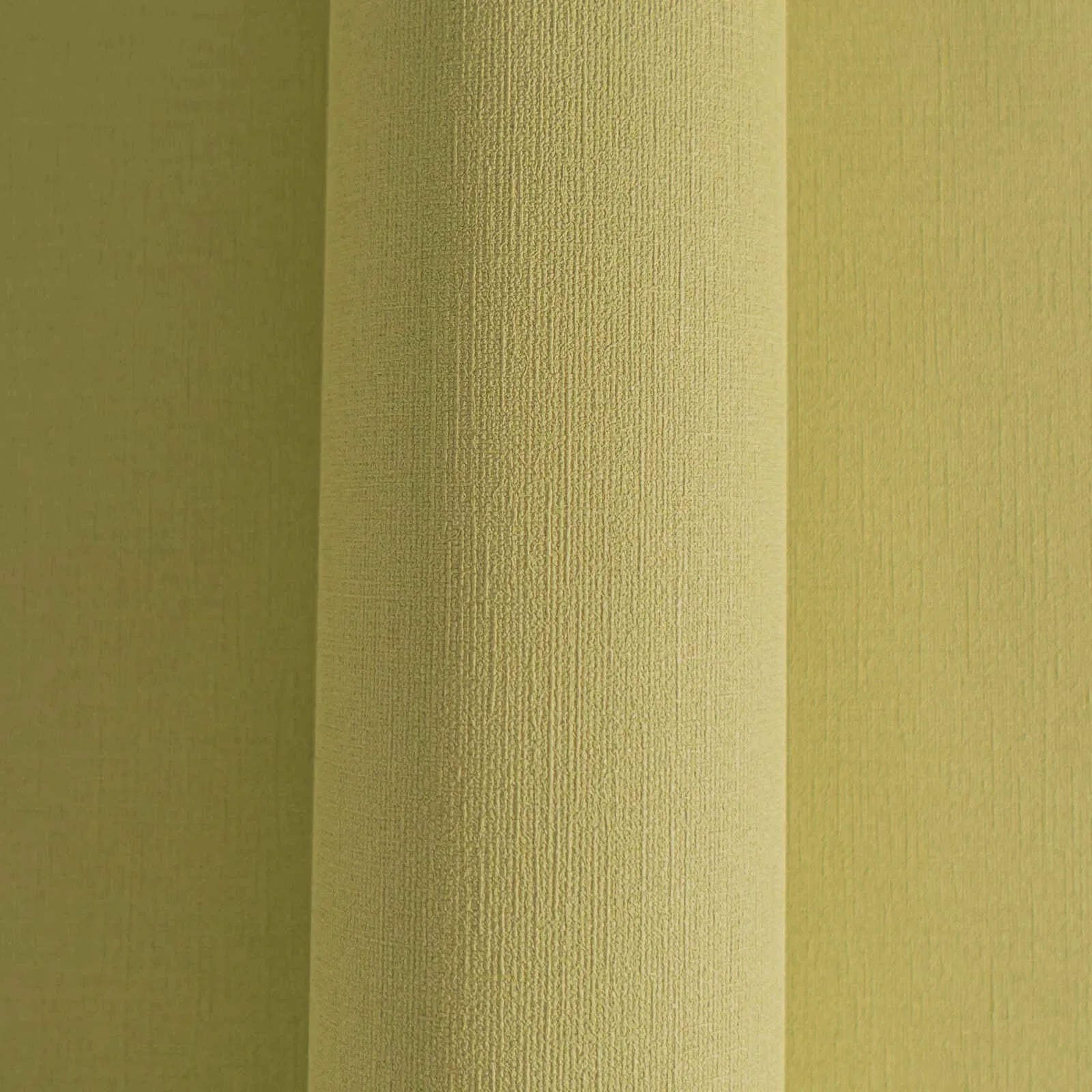 Vienkrāsainas matētas tapetes guļamistabai zaļā krāsā, 1373476 AS Creation