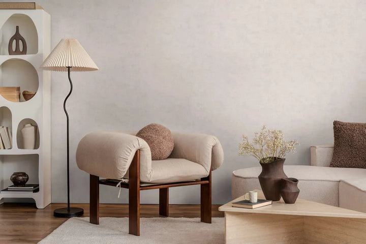 Vienkrāsainas  tapetes stilīgām telpām, silti pelēkā - 3011755 AS Creation