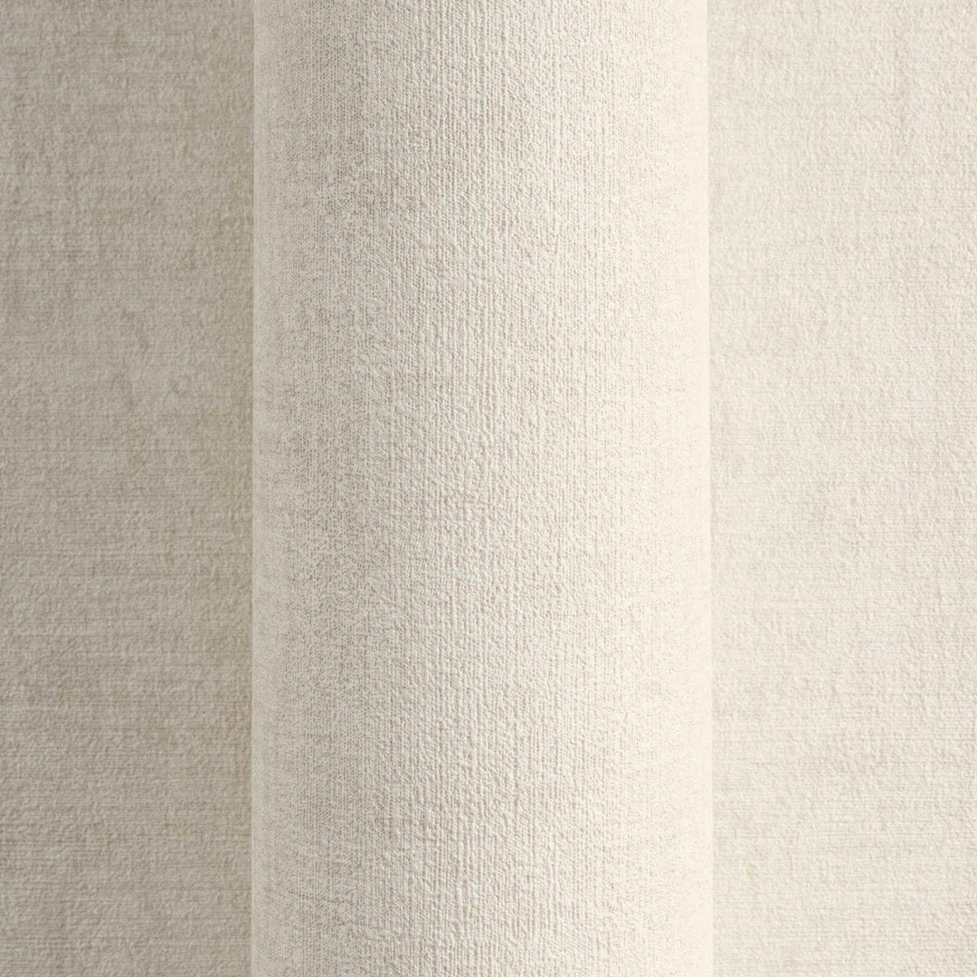 Vienkrāsainas tapetes ar dabisku lina tekstūru | krēmkrasā - 3007652 AS Creation