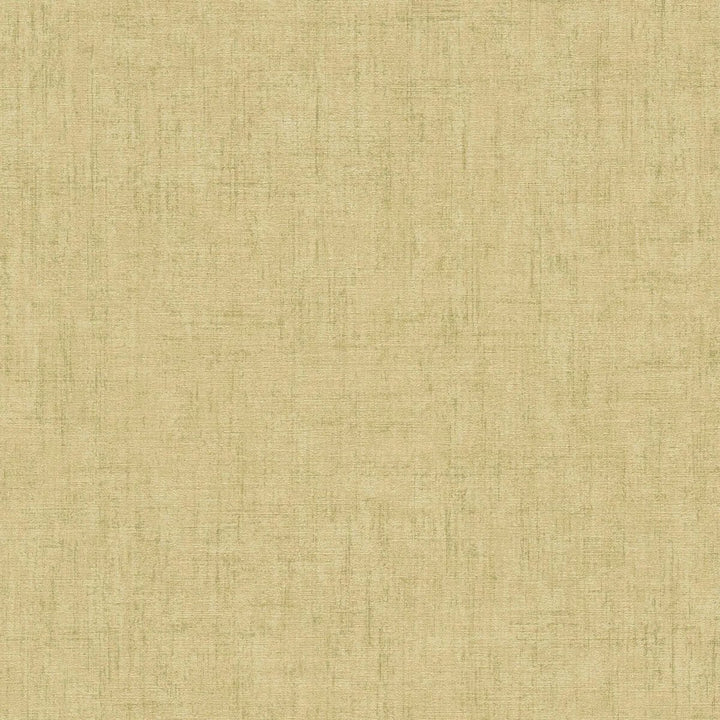 Vienkrāsainas Tapetes ar dabisku lina tekstūru | Zaļgandzeltena AS Creation