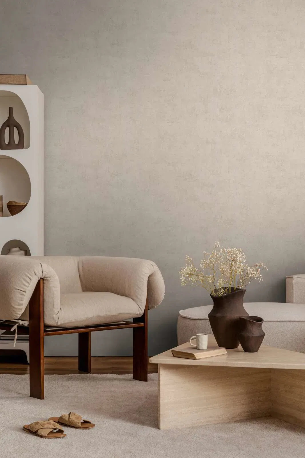 Tapetes ar harmonisku faktūru un matētu izskatu - 3011760 AS Creation