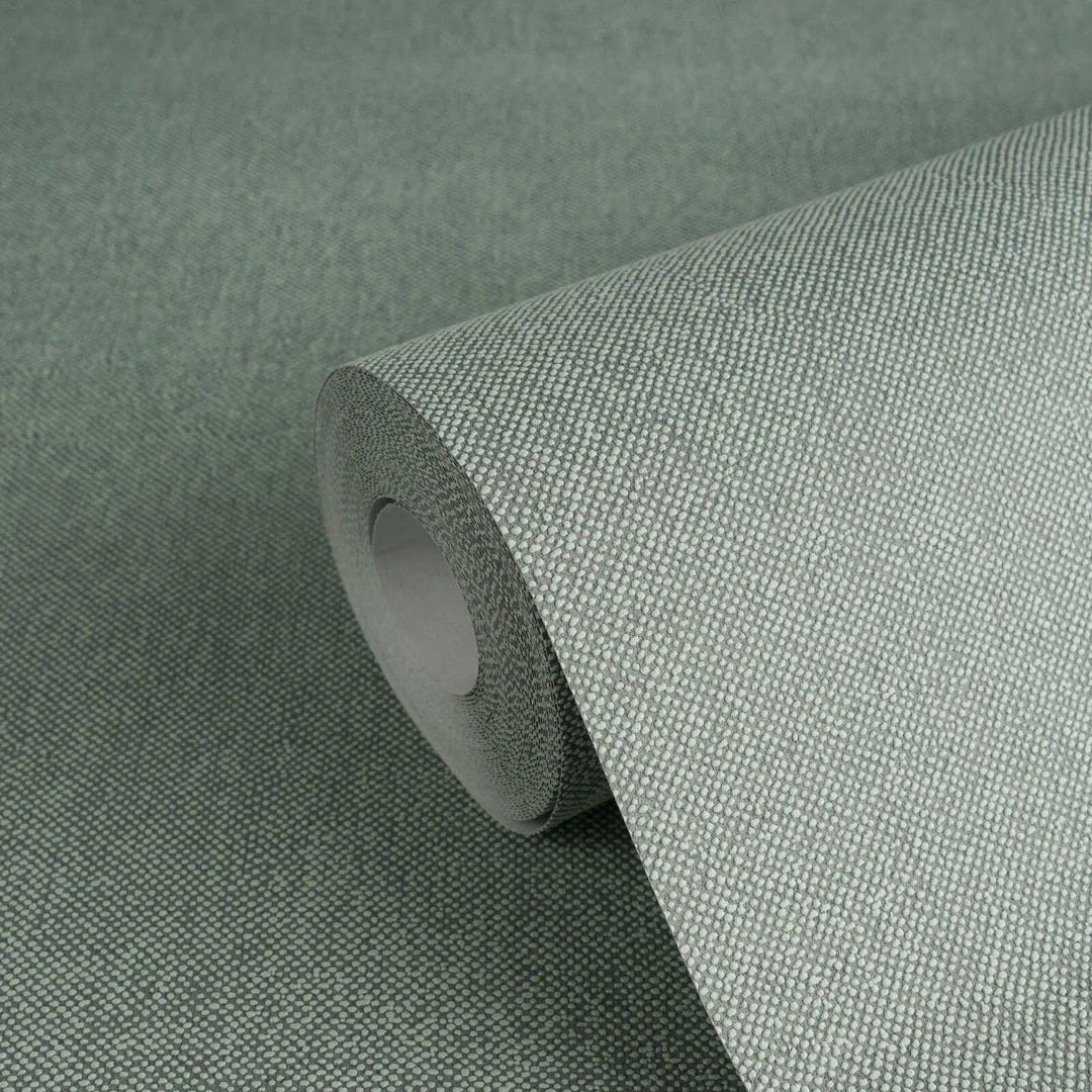 Tumši zaļas tekstila tapetes (3010676) AS Creation