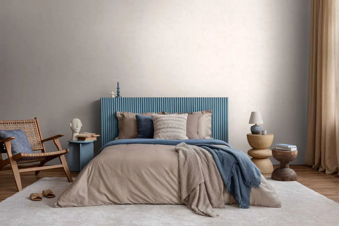 Tapetes ar matētu dizainu un harmonisku faktūru, baltas - 3011767 AS Creation