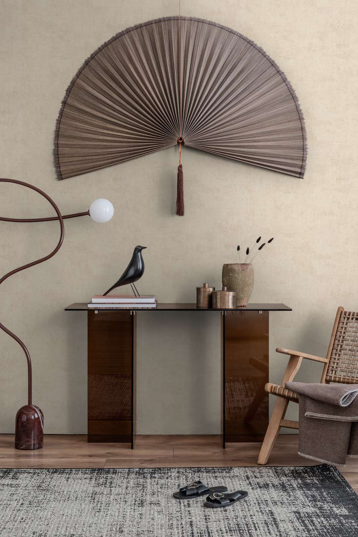 Tapetes ar matētu izskatu un smalku tekstūru – smilškrāsā - 3011756 AS Creation