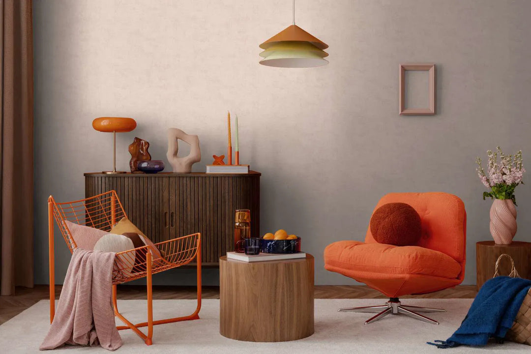 Tapetes ar smalku tekstūru un matētu izskatu – rozā - 3011746 AS Creation