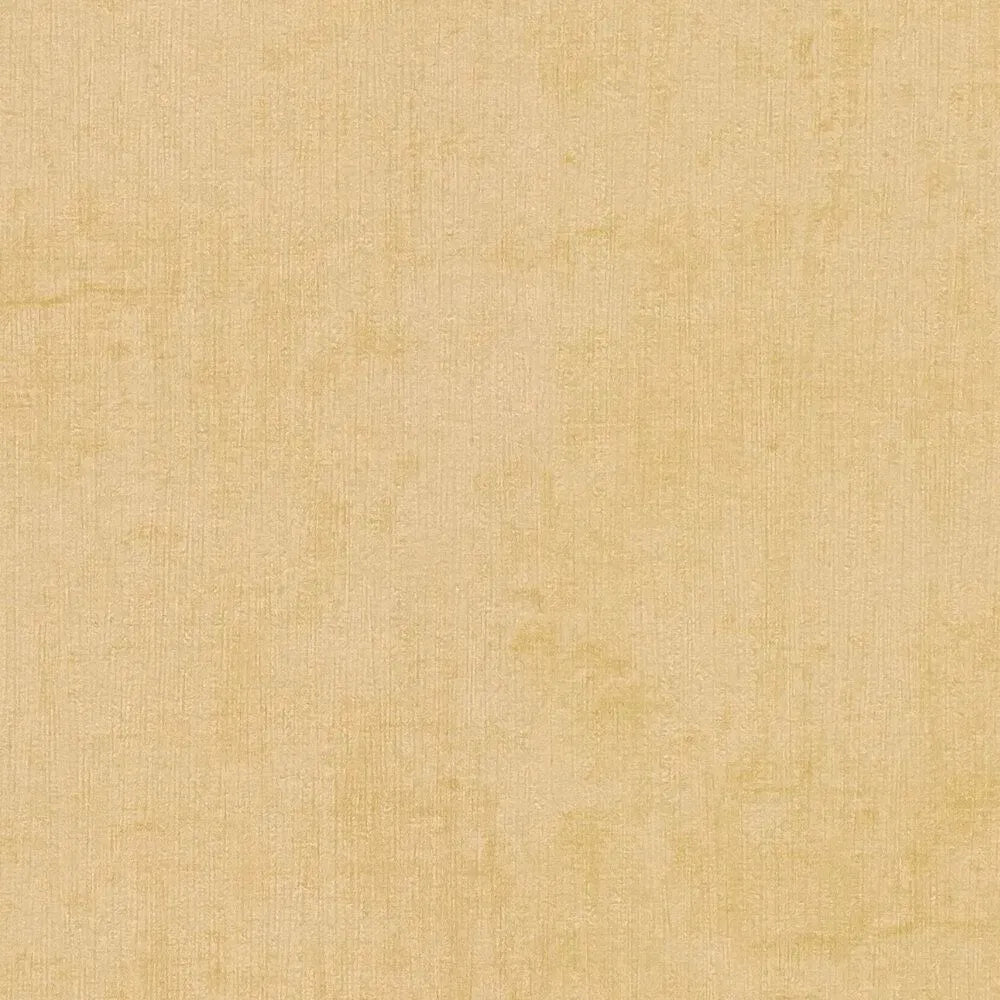 Detailvaade: kollane tapeet kerge tekstuuriga ja mati väljanägemisega. SKU: 3011766, AS Creation.