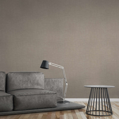Plain wallpapers with abstract texture: warm grey, 1403430 AS Creation