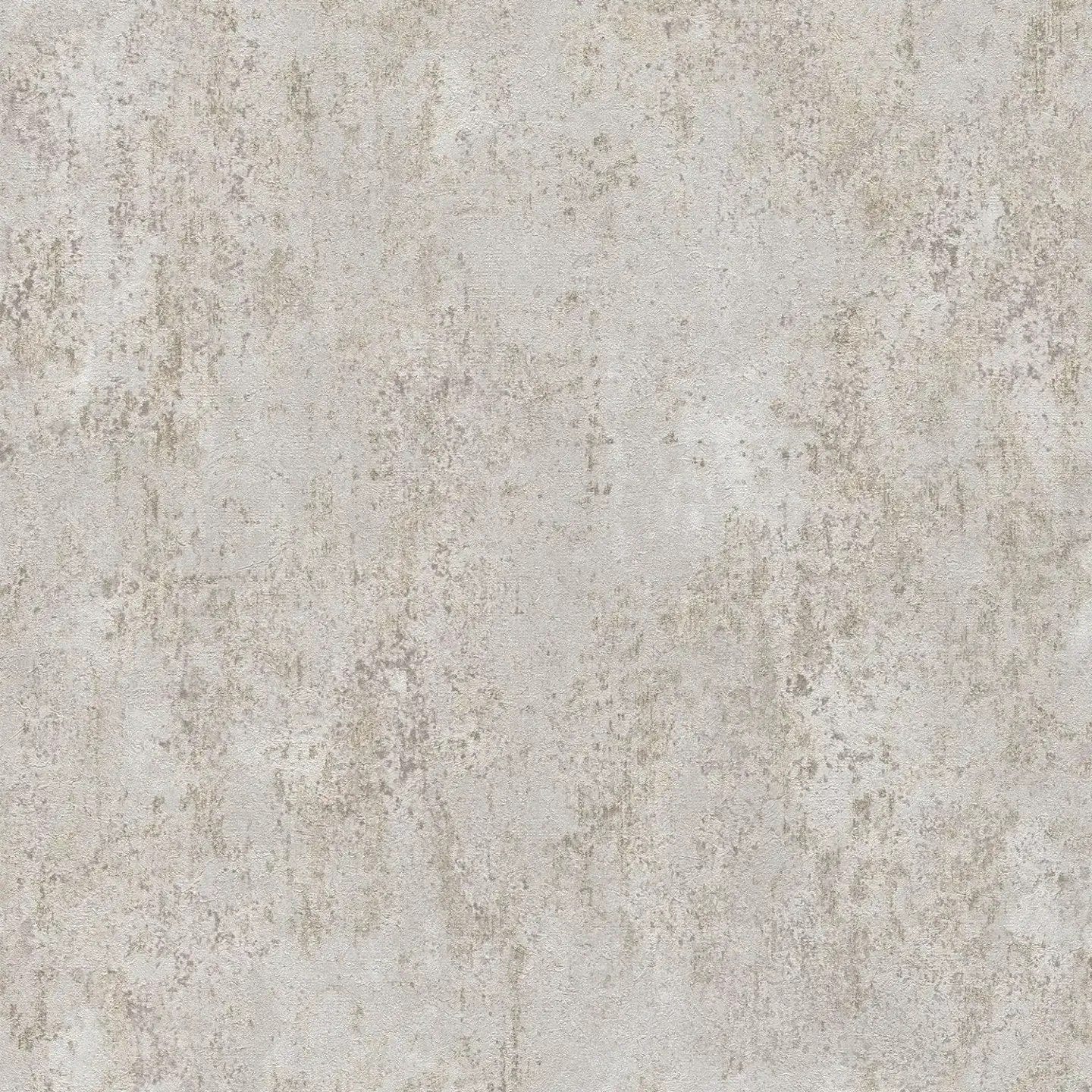 Vienkrāsainas tapetes ar apmetuma rakstu - pelēkā krāsā - 786293 AS Creation