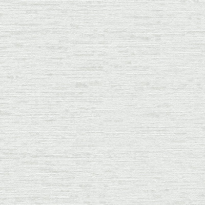 Plain wallpapers with fabric structure: white, light grey, 1400451 AS Creation