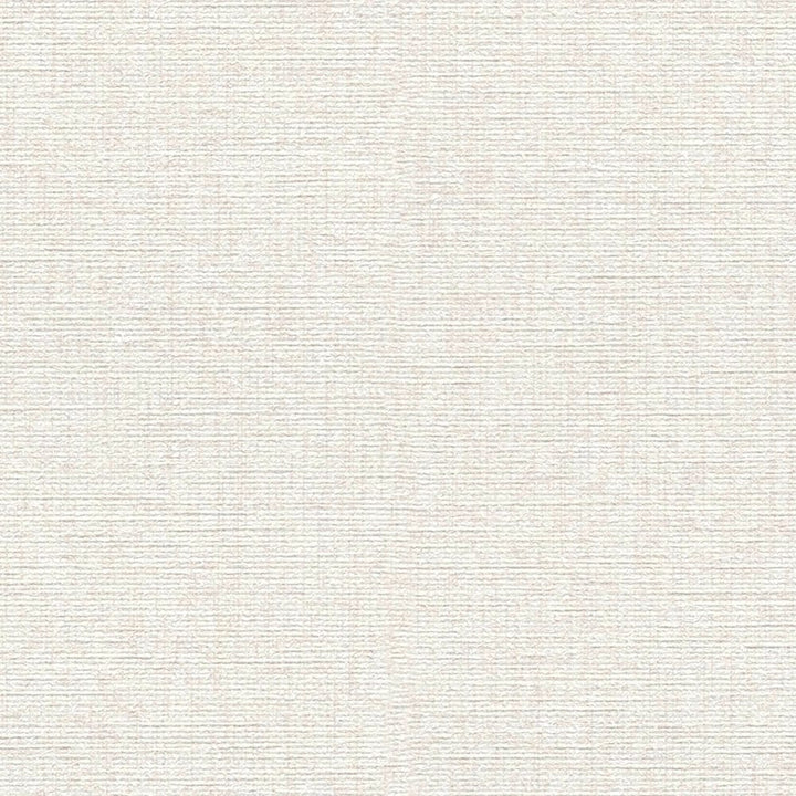 Vienkrāsainas tapetes ar auduma struktūru: baltā krāsā, 393531 AS Creation