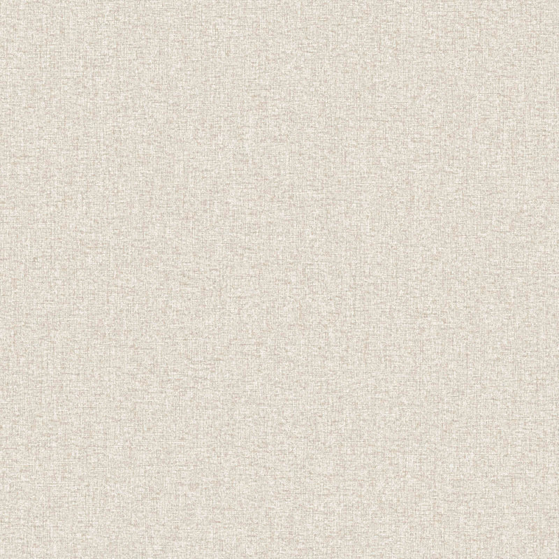 Plain wallpapers with fabric structure: beige, taupe, 1400474 AS Creation