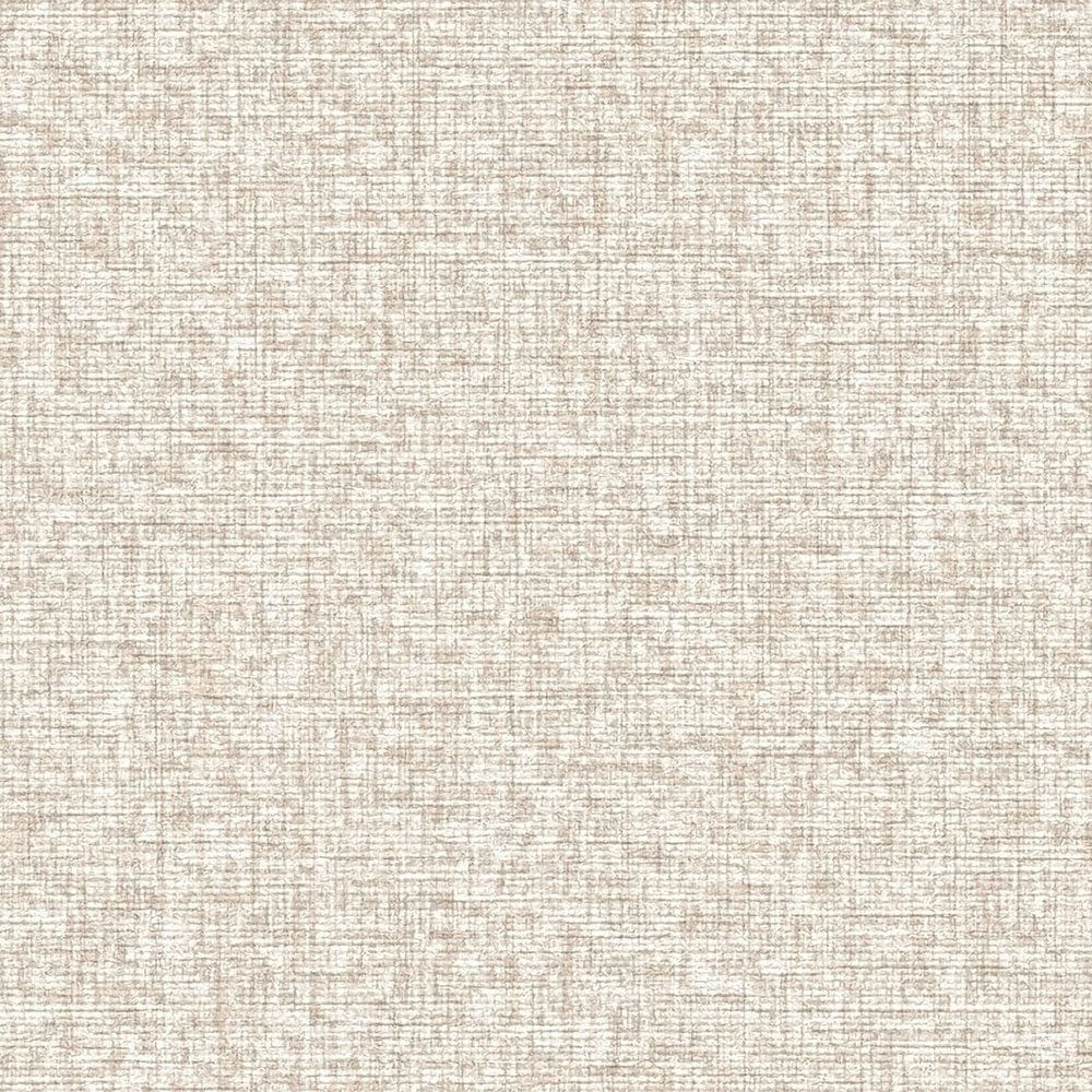 Vienkrāsainas tapetes ar auduma struktūru: bēšā, taupe krāsā, 393532 AS Creation