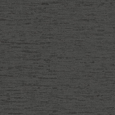 Plain wallpapers with fabric structure: black, 1400462 AS Creation