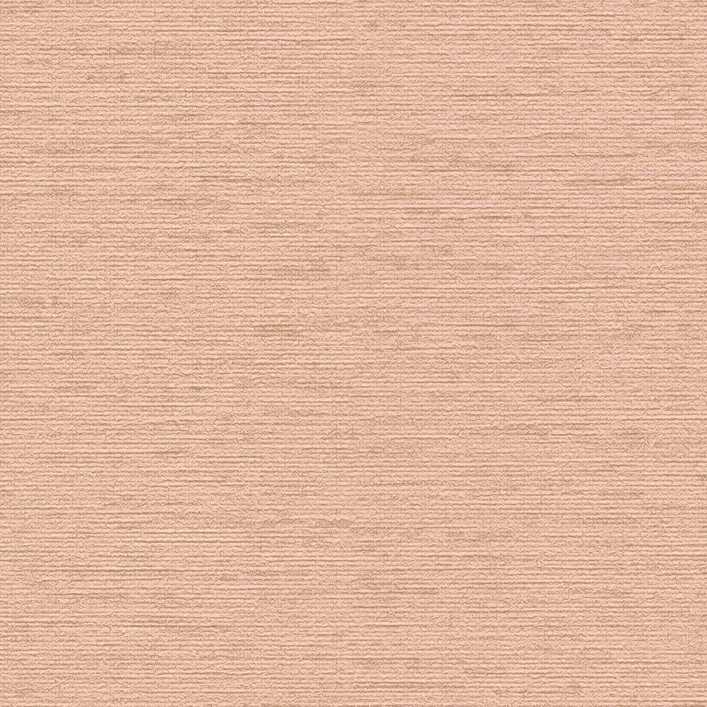 Vienkrāsaina tapete ar auduma struktūru: rozā krāsā, 393517 AS Creation