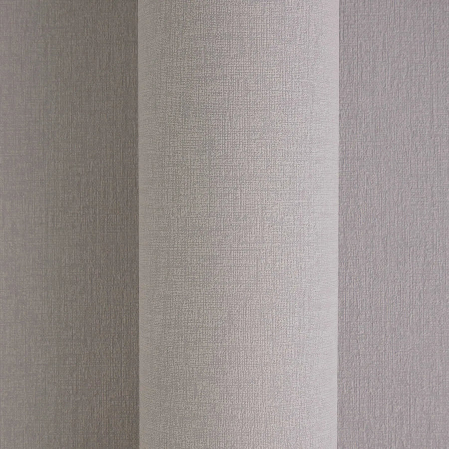 Vienkrāsainas tapetes ar dabisku audekla izskatu, pelēkā - 3007127 AS Creation