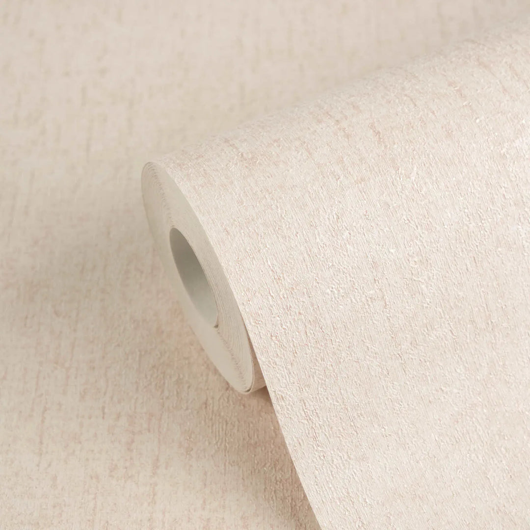 Vienkrāsainas tapetes ar dabisku tekstūru - bēša - 3012715 AS Creation