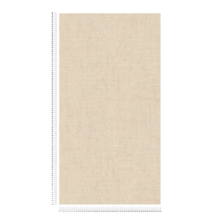 Vienkrāsainas tapetes ar harmonisku faktūru – smilškrāsā AS Creation