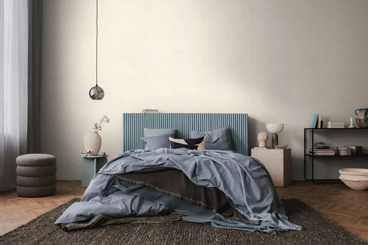 Tapetes ar harmonisku faktūru un matētu virsmu – krēmkrāsā - 3011763 AS Creation