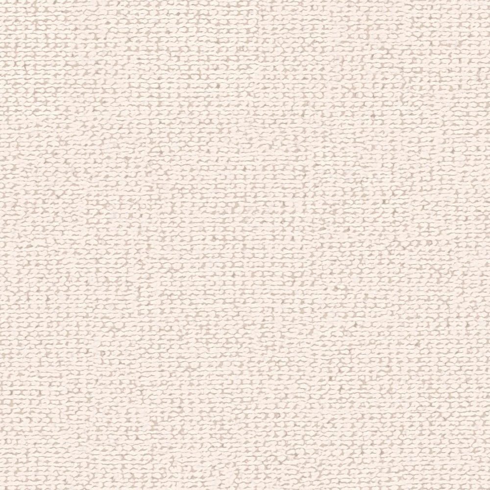 Vienkrāsainas tapetes ar lina izskatu: bēšā krāsā, AS 1372372 AS Creation