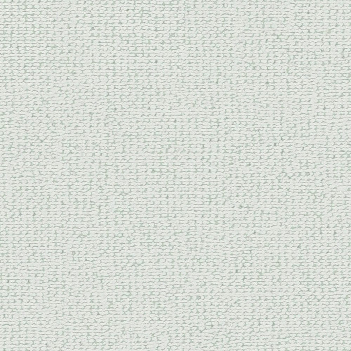 Vienkrāsainas tapetes ar lina izskatu: zaļā krāsā, AS 390398 AS Creation