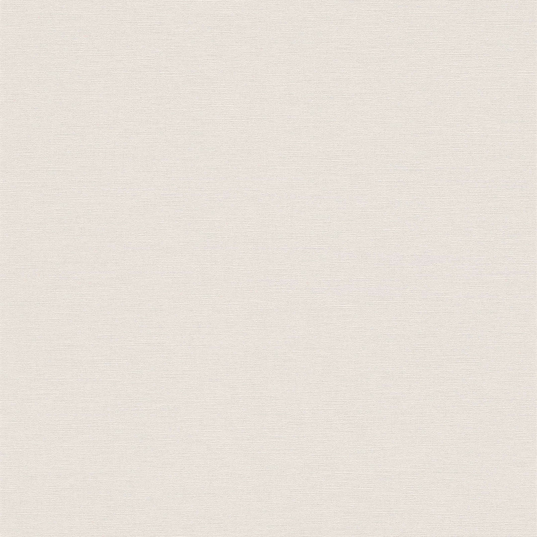 Vienkrāsainas tapetes ar lina tekstūru: bēšā krāsā, 389043 AS Creation