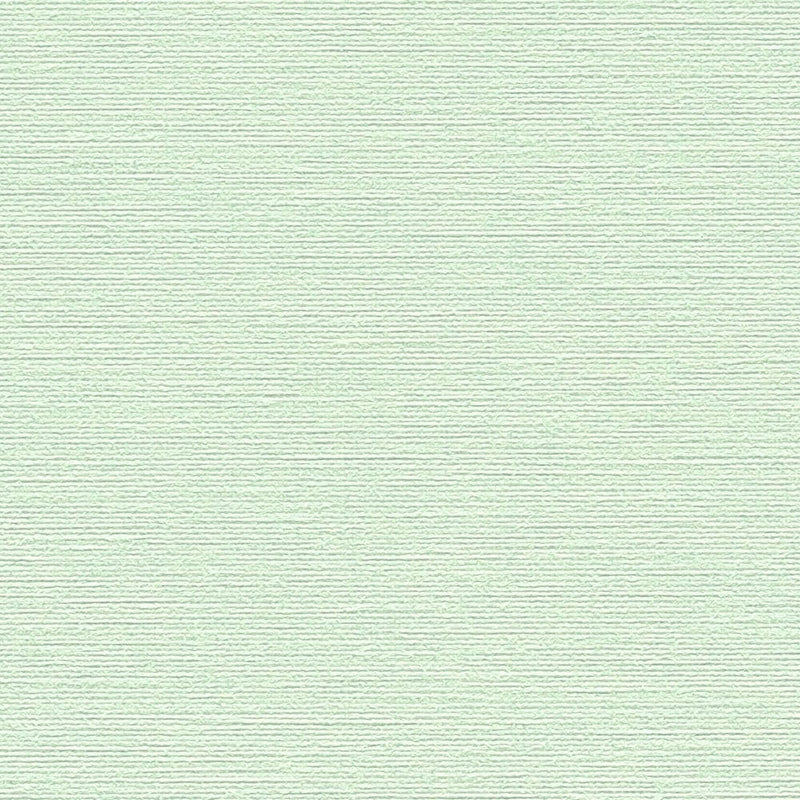 Vienkrāsainas tapetes ar lina tekstūru: piparmētru krāsā,  1367652 AS Creation
