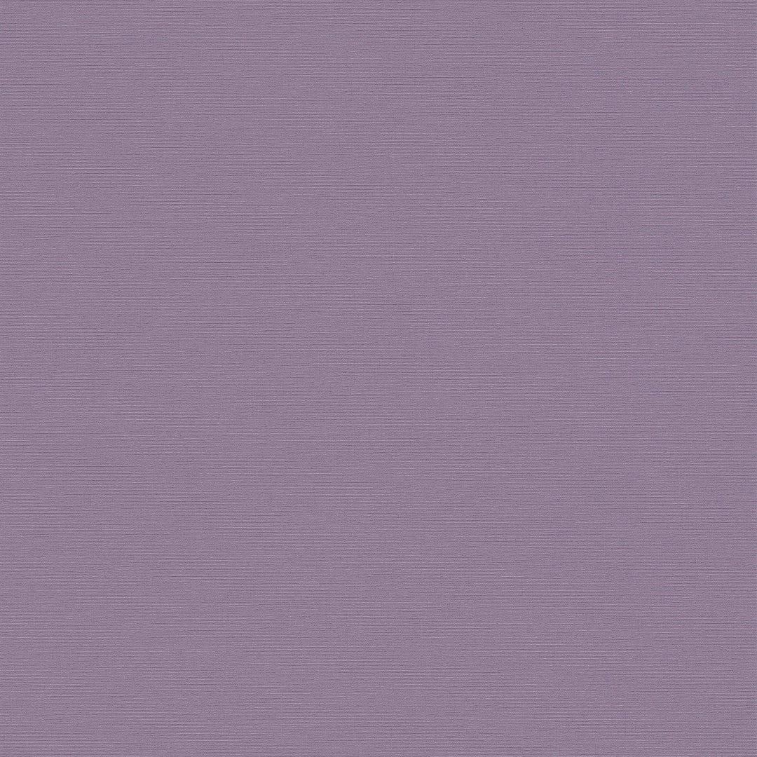 Vienkrāsainas tapetes ar lina tekstūru: violetā krāsā,  389039 AS Creation