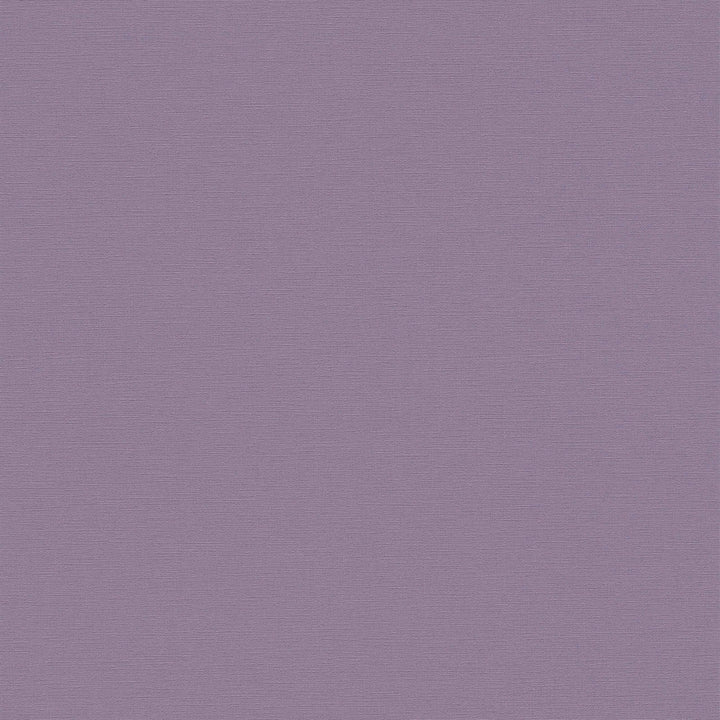 Vienkrāsainas tapetes ar lina tekstūru: violetā krāsā,  389039 AS Creation