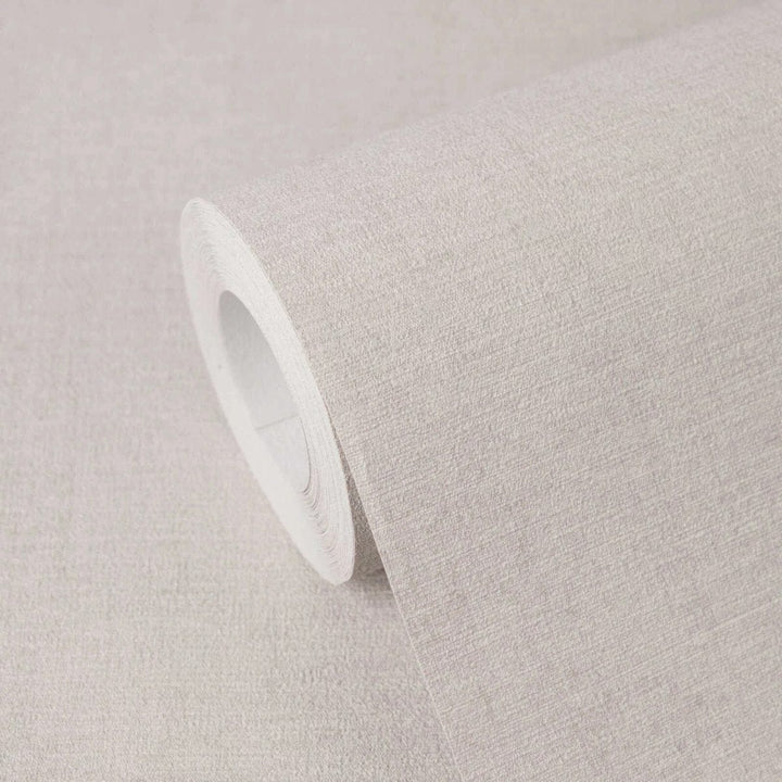 Vienkrāsainas tapetes ar mierīgu tekstūru | silti pelēkos/bēšos toņos AS Creation