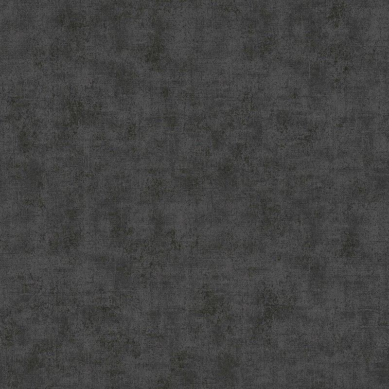 Однотонные обои с легкой текстурой в черном цвете, 1332633 AS Creation