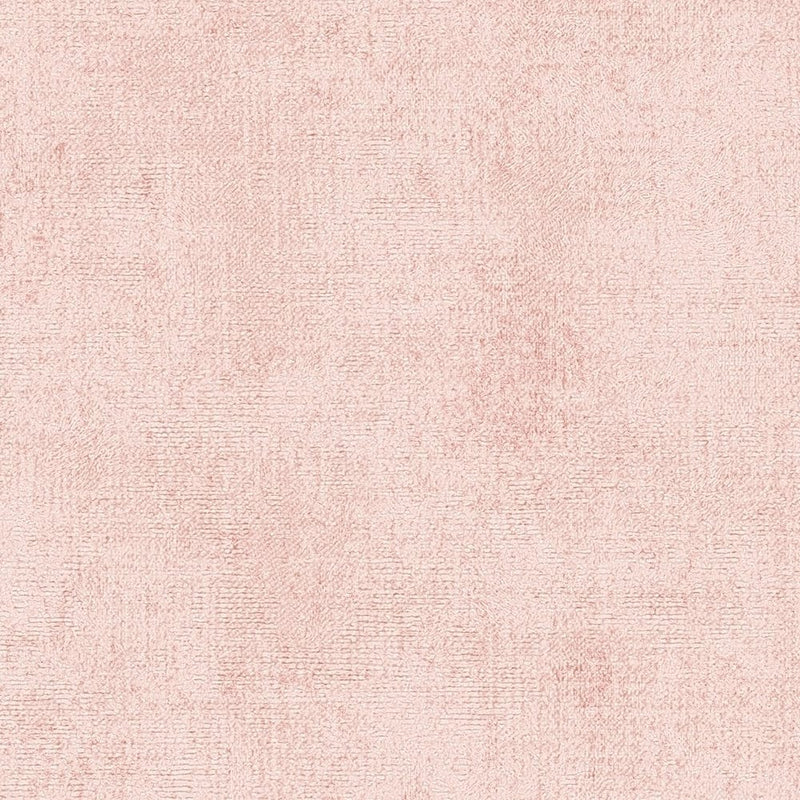 Однотонные обои с легкой текстурой розового цвета, 1332623 AS Creation