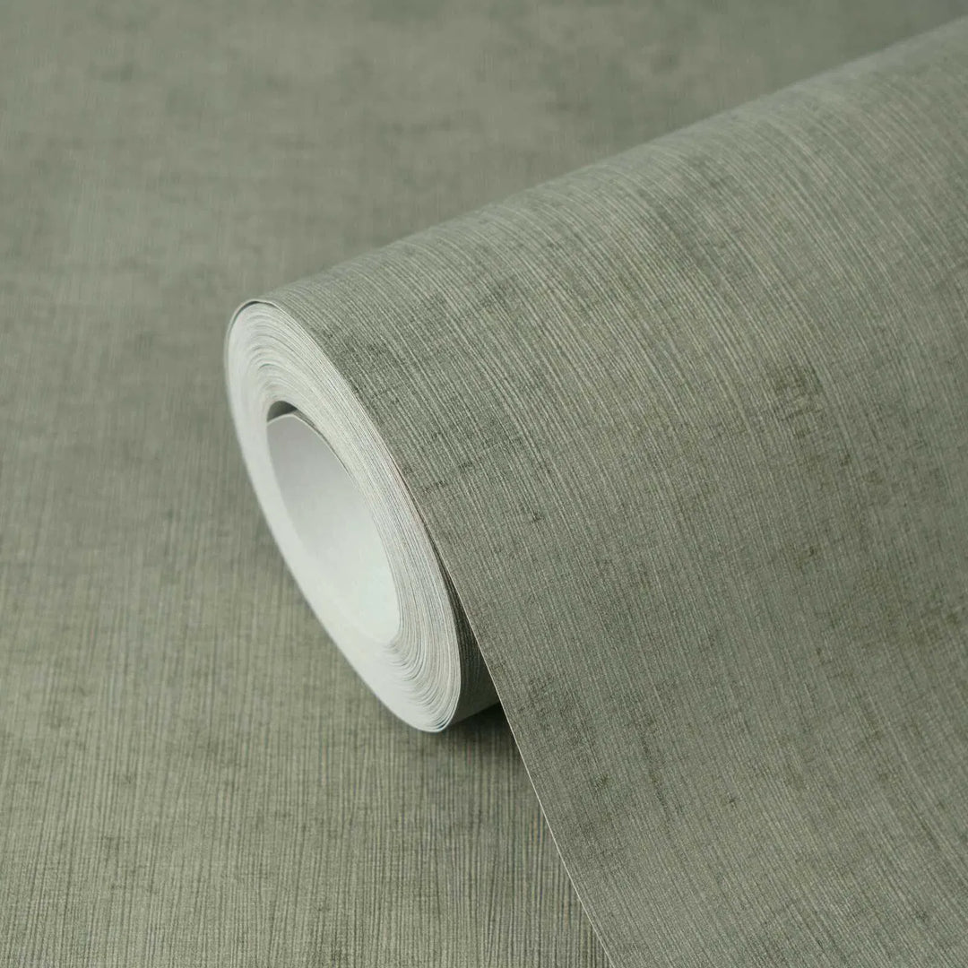 Tapetes ar smalku tekstūru un matētu apdari –  tumši zaļas - 3011742 AS Creation