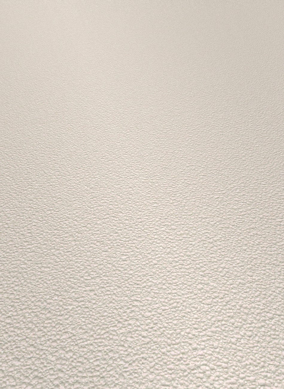 Vienkrāsainas tapetes ar spīdumu (ar gliteriem), krēmkrāsā - 2321152 Erismann