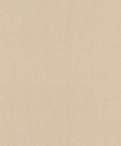 Plain wallpapers with textile texture in beige, 2325531 RASCH