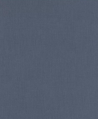 Plain wallpapers with textile texture dark blue, 2324510 RASCH