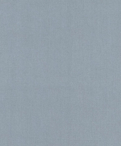 Ühevärviline tapeet sinistes toonides tekstiilitekstuuriga, 2325472 RASCH