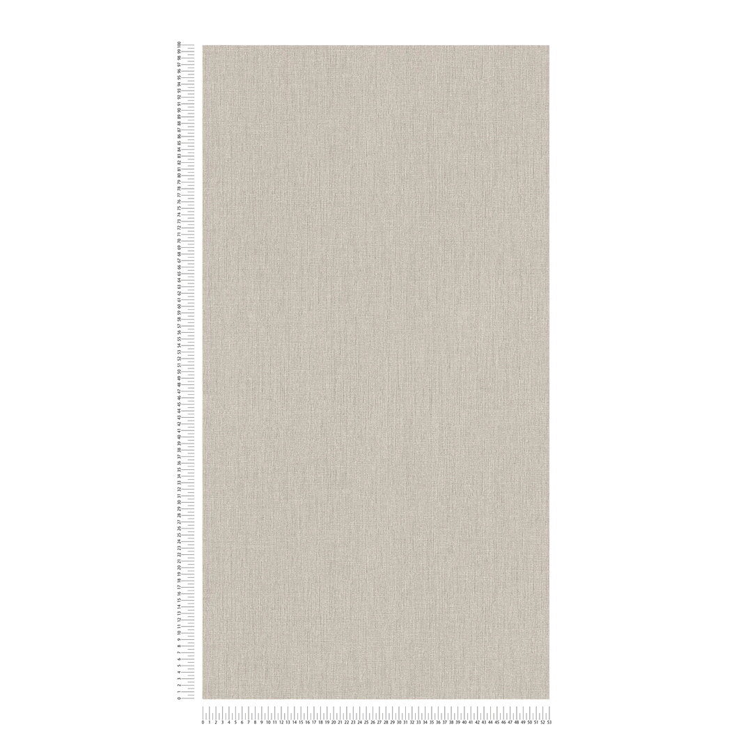 Vienkrāsainas tapetes mājīgam interjeram - bēšā, taupe krāsā, 396514 AS Creation