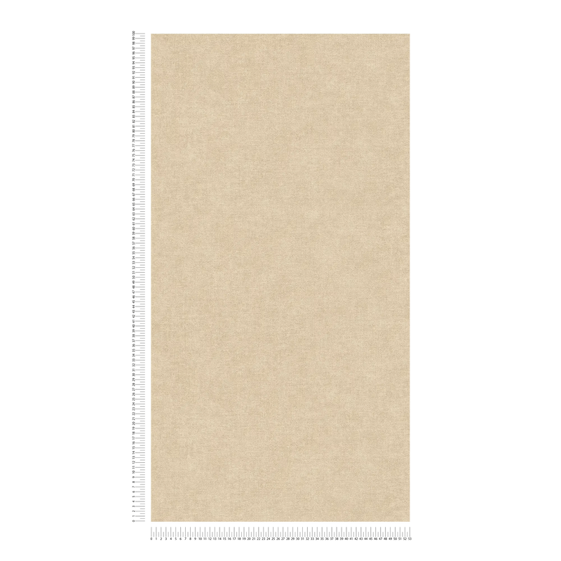 Plain wallpapers with textile look - beige, 1404607 AS Creation