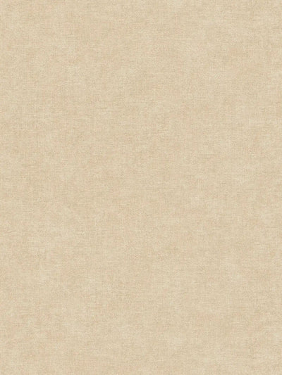 Yksivärinen tapetti tekstiililookilla - beige, 1404607 AS Creation